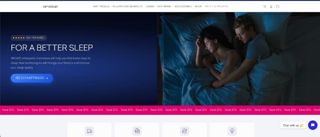 Andazi E-Commerce Website